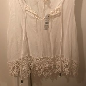 Pacsun (LA Hearts) White tank top